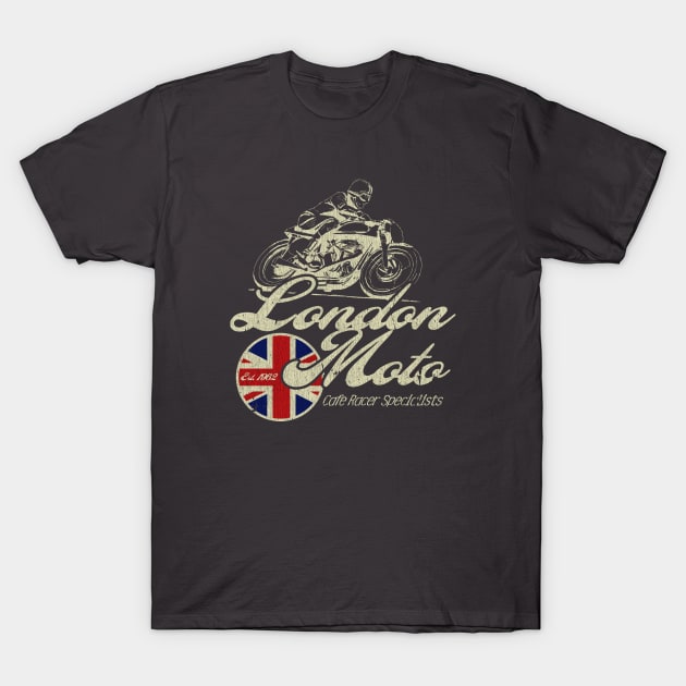 London Moto Café Racers T-Shirt by JCD666